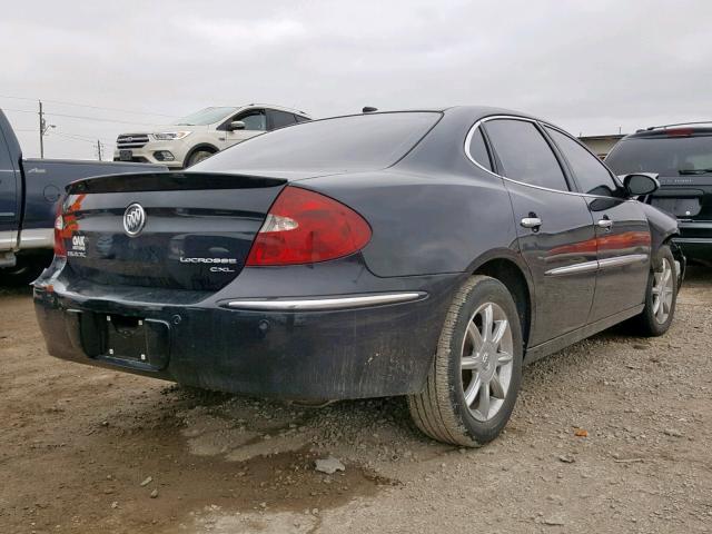 2G4WD582671110305 - 2007 BUICK LACROSSE C BLACK photo 4