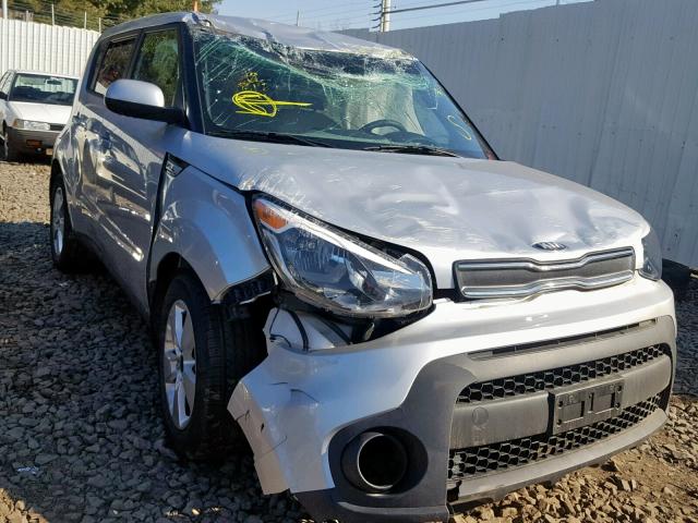 KNDJN2A2XK7668657 - 2019 KIA SOUL SILVER photo 1