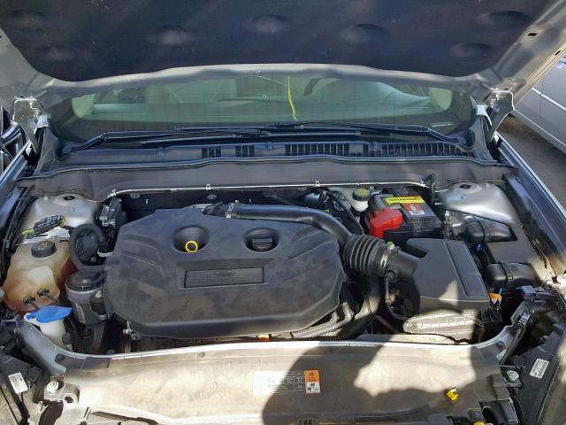 3FA6P0K97FR268933 - 2015 FORD FUSION TIT SILVER photo 7