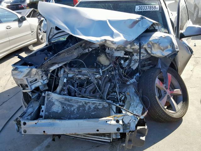 1G1ZC5EU5CF308850 - 2012 CHEVROLET MALIBU 1LT 银色 照片 9