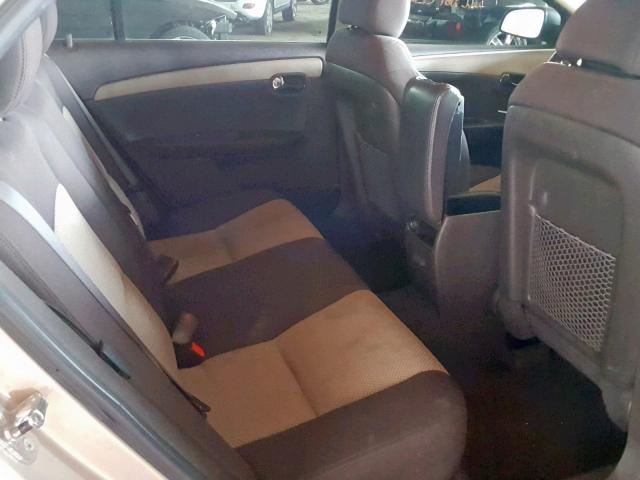 1G1ZB5E14BF285603 - 2011 CHEVROLET MALIBU LS BEIGE photo 6