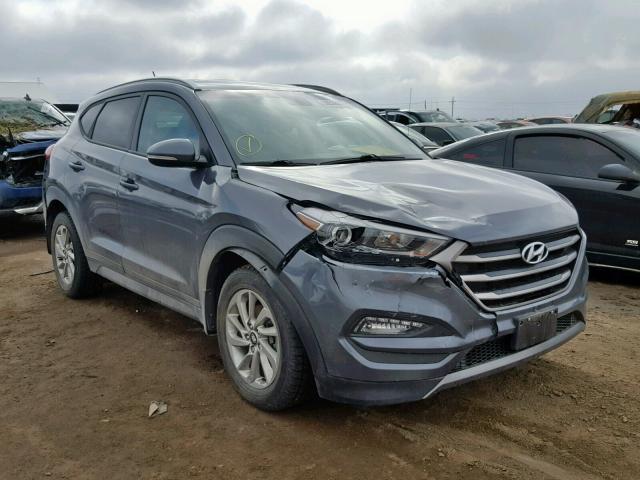 KM8J3CA20GU039182 - 2016 HYUNDAI TUCSON LIM GRAY photo 1