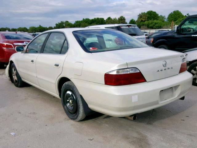 19UUA56653A091953 - 2003 ACURA 3.2TL WHITE photo 3