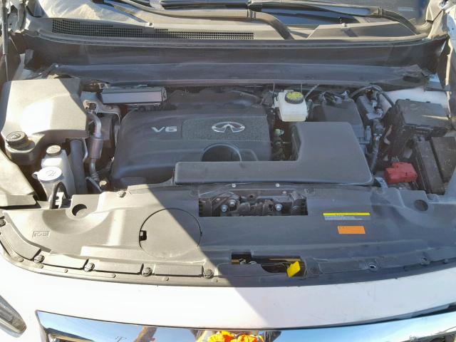 5N1DL0MN8KC512813 - 2019 INFINITI QX60 LUXE WHITE photo 7