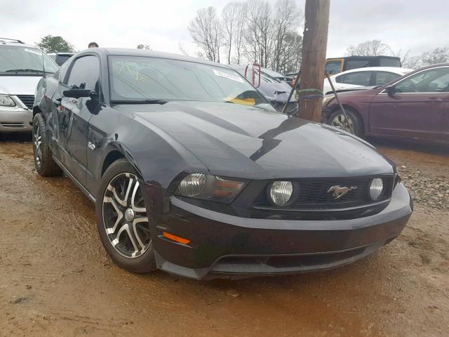 1ZVBP8CF4C5248291 - 2012 FORD MUSTANG GT BLACK photo 1