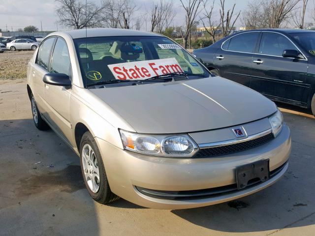 1G8AJ52F54Z180166 - 2004 SATURN ION LEVEL GOLD photo 1