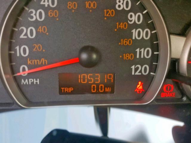 1G8AJ52F54Z180166 - 2004 SATURN ION LEVEL GOLD photo 8