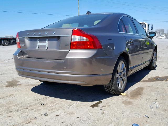 YV1AS982091090485 - 2009 VOLVO S80 3.2 GRAY photo 4