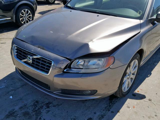 YV1AS982091090485 - 2009 VOLVO S80 3.2 GRAY photo 9