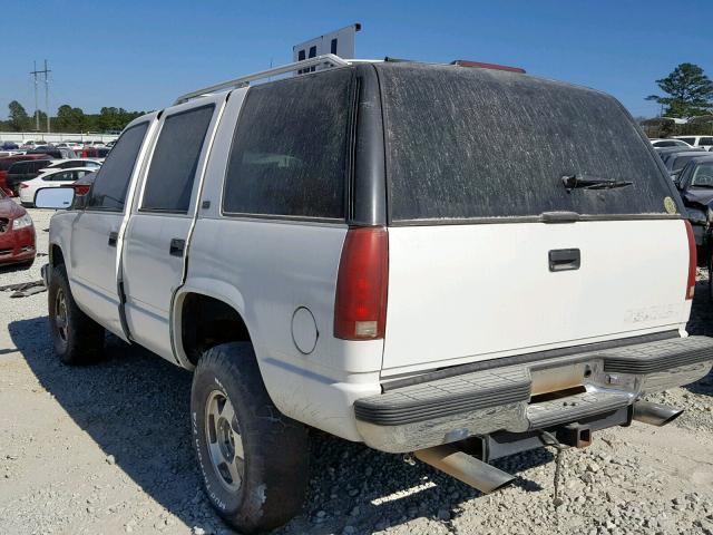 1GKEK13K9SJ762425 - 1995 GMC YUKON WHITE photo 3