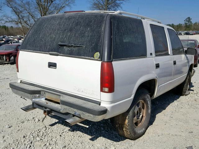 1GKEK13K9SJ762425 - 1995 GMC YUKON WHITE photo 4