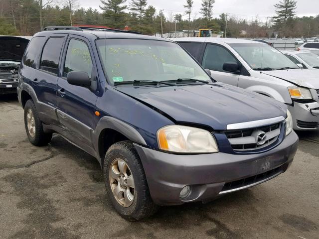 4F2YZ94143KM31840 - 2003 MAZDA TRIBUTE LX BLUE photo 1