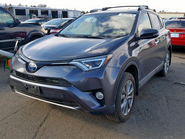 JTMDJREV9HD131472 - 2017 TOYOTA RAV4 HV LI GRAY photo 2