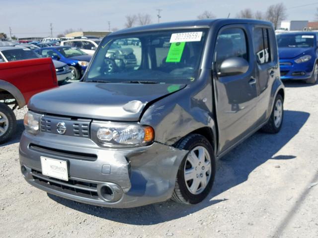 JN8AZ2KR2BT209683 - 2011 NISSAN CUBE BASE GRAY photo 2