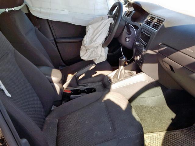 3VW1K7AJ6DM424295 - 2013 VOLKSWAGEN JETTA BASE BLACK photo 5