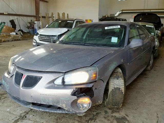 2G2WP552161268909 - 2006 PONTIAC GRAND PRIX BROWN photo 2