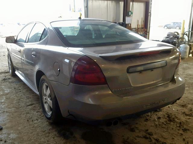 2G2WP552161268909 - 2006 PONTIAC GRAND PRIX BROWN photo 3