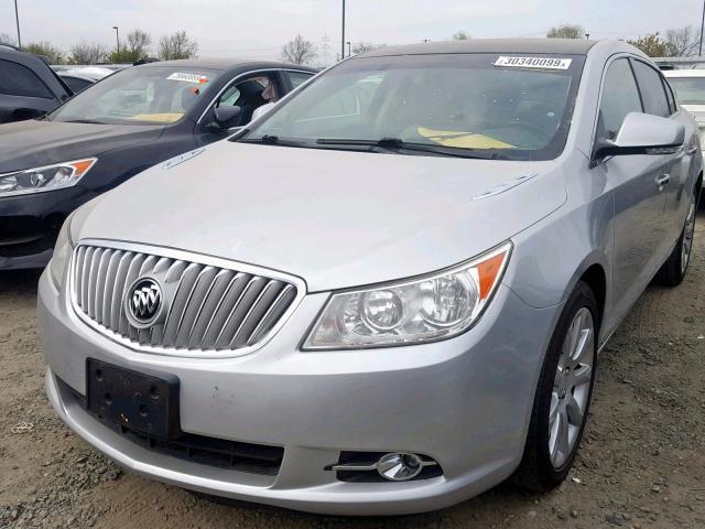 1G4GE5ED4BF219712 - 2011 BUICK LACROSSE C WHITE photo 2