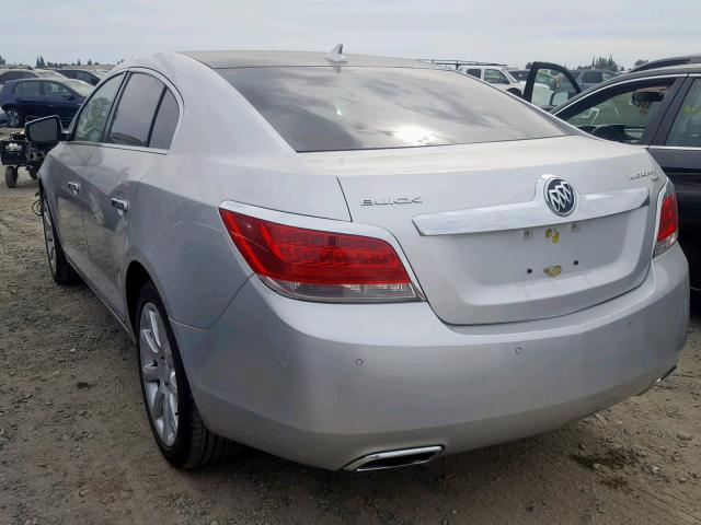 1G4GE5ED4BF219712 - 2011 BUICK LACROSSE C WHITE photo 3