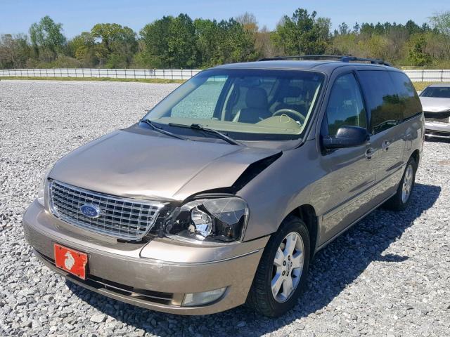 2FMDA52215BA20446 - 2005 FORD FREESTAR S GOLD photo 2