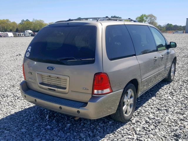 2FMDA52215BA20446 - 2005 FORD FREESTAR S GOLD photo 4