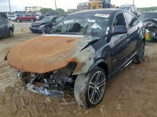 5UXXW3C54F0F88940 - 2015 BMW X4 XDRIVE2 BLUE photo 2