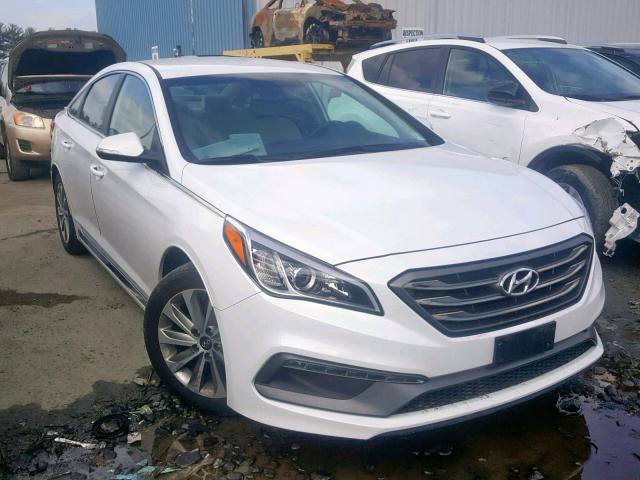 5NPE34AF6GH422374 - 2016 HYUNDAI SONATA SPO WHITE photo 1