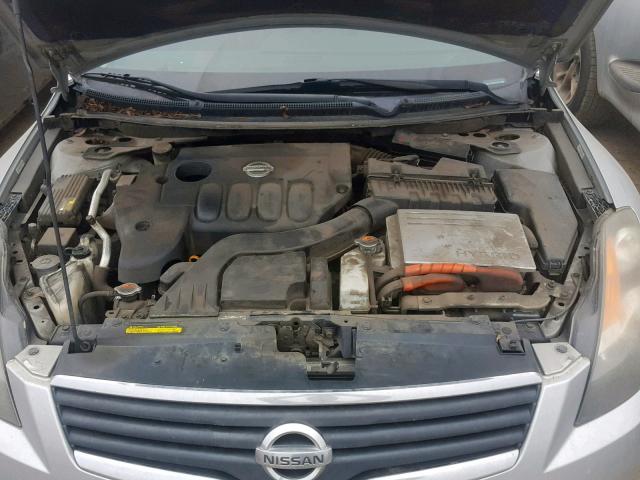 1N4CL21E17C216514 - 2007 NISSAN ALTIMA HYB SILVER photo 7