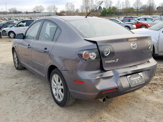 JM1BK323571640723 - 2007 MAZDA 3 S GRAY photo 3