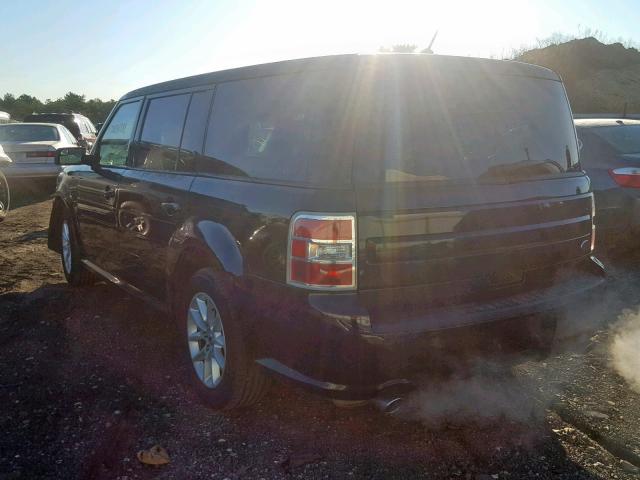 2FMGK5B83HBA02596 - 2017 FORD FLEX SE BLACK photo 3