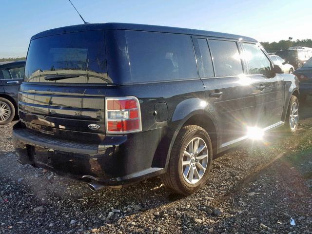 2FMGK5B83HBA02596 - 2017 FORD FLEX SE BLACK photo 4