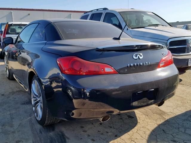 JN1CV6FE7EM901955 - 2014 INFINITI Q60 BASE BLACK photo 3