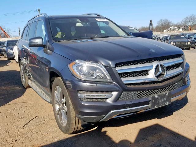 4JGDF6EE2FA545140 - 2015 MERCEDES-BENZ GL 450 4MA GRAY photo 1