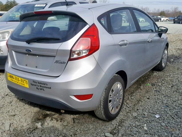 3FADP4TJ0FM222137 - 2015 FORD FIESTA S SILVER photo 4