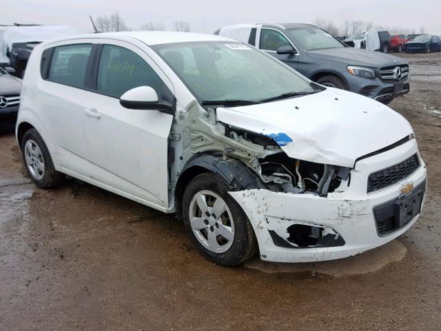1G1JA6SH6F4119088 - 2015 CHEVROLET SONIC LS 白色 照片 1
