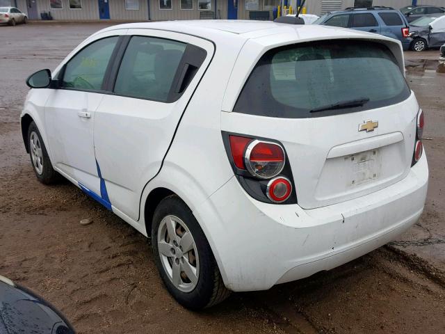 1G1JA6SH6F4119088 - 2015 CHEVROLET SONIC LS 白色 照片 3