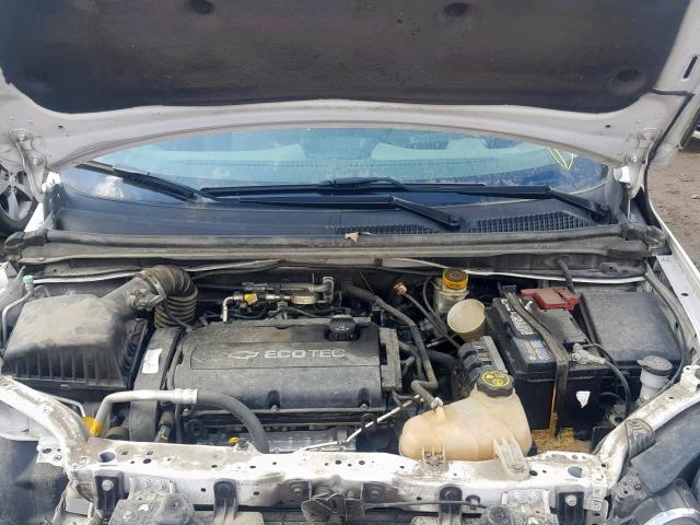 1G1JA6SH6F4119088 - 2015 CHEVROLET SONIC LS 白色 照片 7