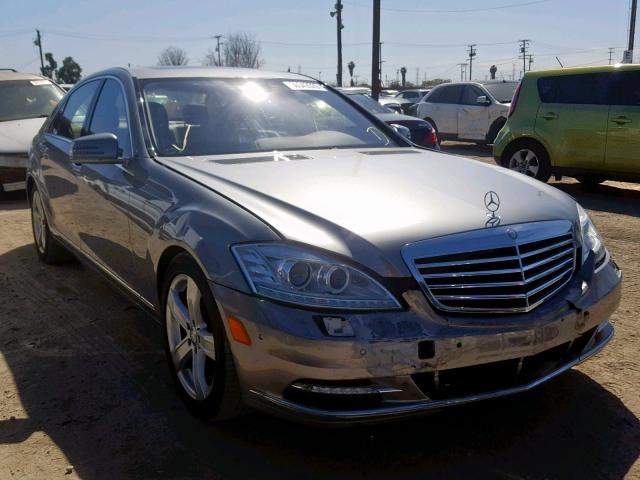 WDDNG7BBXAA348897 - 2010 MERCEDES-BENZ S 550 GRAY photo 1