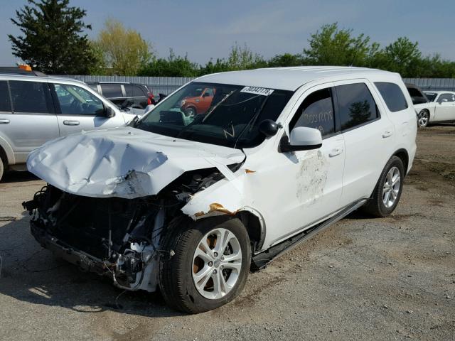 1C4RDJFG2DC667114 - 2013 DODGE DURANGO PO WHITE photo 2