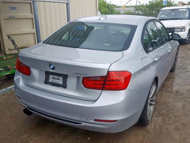 WBA3C1C58DF443000 - 2013 BMW 328 I SULE SILVER photo 4