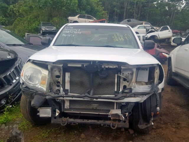 5TENX22NX8Z579628 - 2008 TOYOTA TACOMA WHITE photo 9