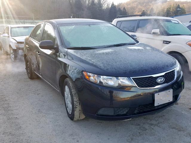 KNAFU4A24D5712846 - 2013 KIA FORTE EX BLACK photo 1