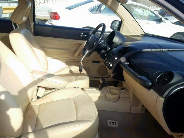 3VWDD21CX1M472602 - 2001 VOLKSWAGEN NEW BEETLE Schwarz Foto 5