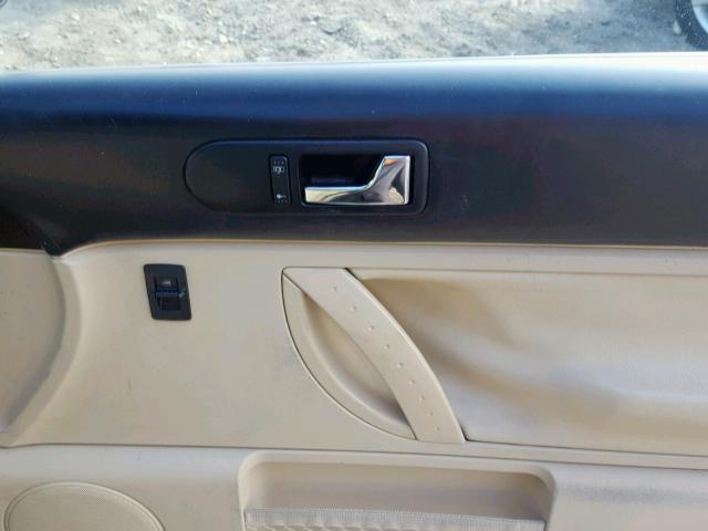 3VWDD21CX1M472602 - 2001 VOLKSWAGEN NEW BEETLE Schwarz Foto 9