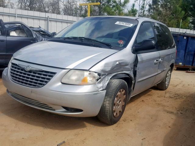 1C4GJ45321B258550 - 2001 CHRYSLER VOYAGER LX GRAY photo 2