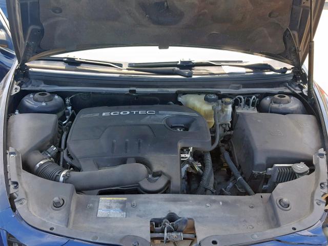 1G1ZG57B684308794 - 2008 CHEVROLET MALIBU LS BLUE photo 7