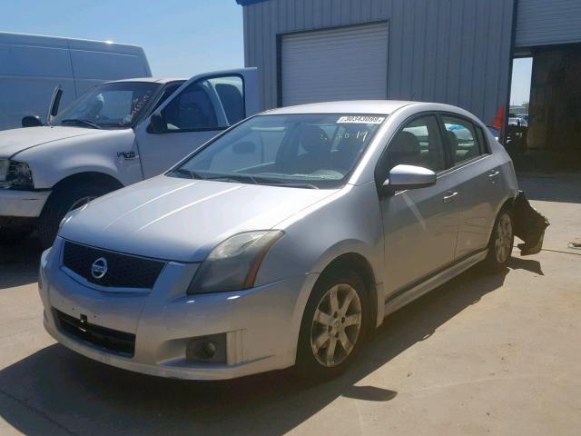 3N1AB6AP9BL711234 - 2011 NISSAN SENTRA 2.0 SILVER photo 2