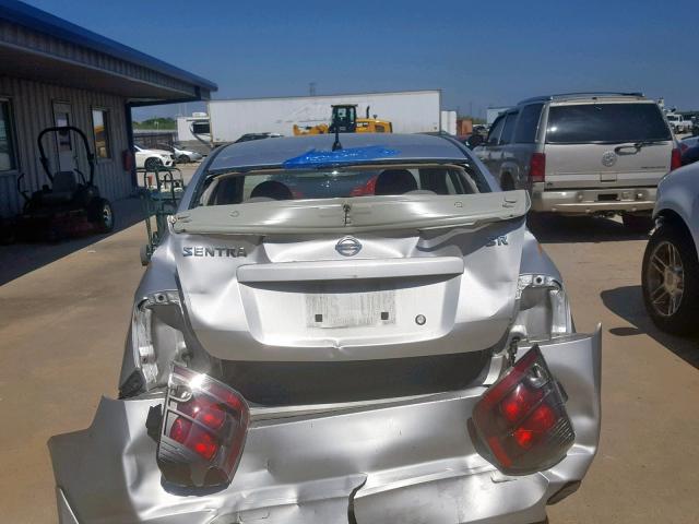 3N1AB6AP9BL711234 - 2011 NISSAN SENTRA 2.0 SILVER photo 9