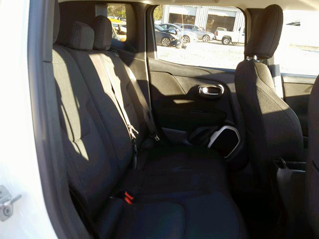 ZACCJBBB0HPE86724 - 2017 JEEP RENEGADE L WHITE photo 6