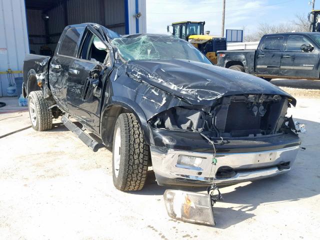 1C6RD7PT7CS241283 - 2012 DODGE RAM 1500 L BLACK photo 1